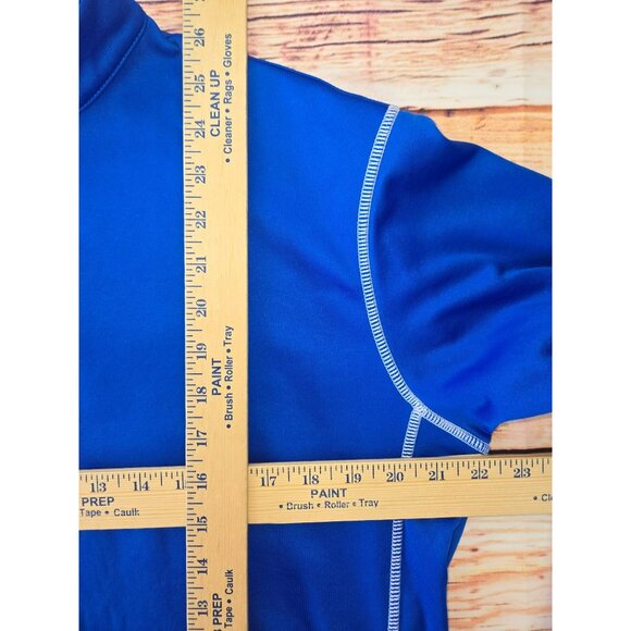 Nike Golf Therma-Fit Blue Quarter Zip Pullover Jacket Medium - Picture 7 of 7